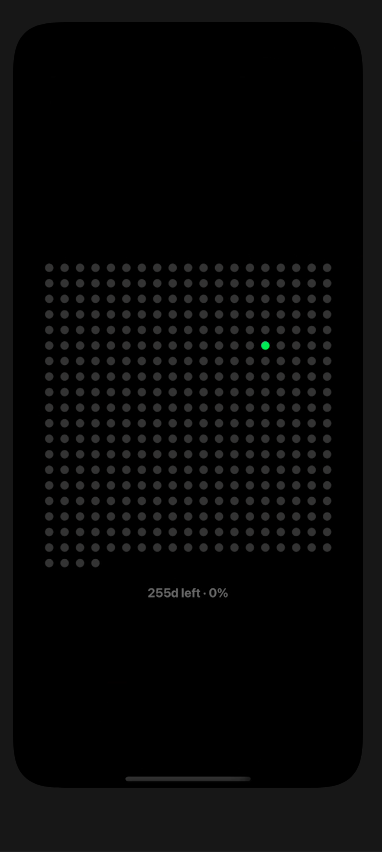Dots lock screen wallpaper preview